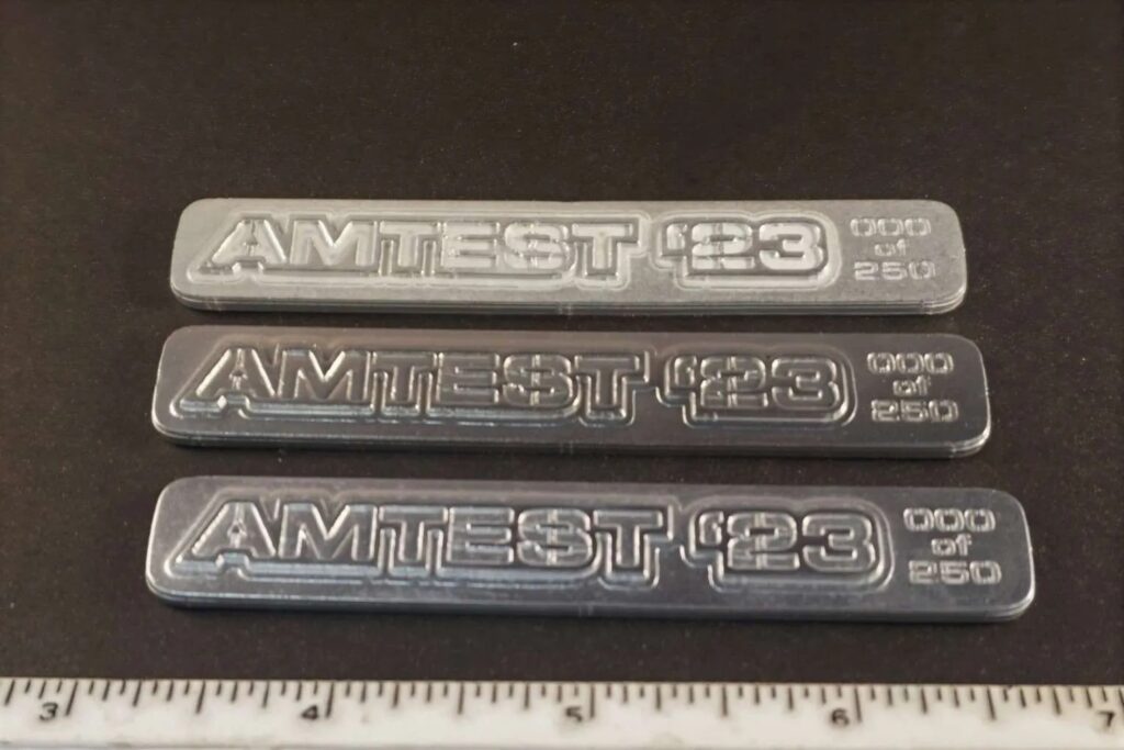 Aluminum Engraved Labels